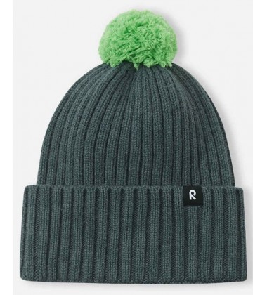 Naujiena! Reima žiemos kepurė Topsu. Spalva žalia